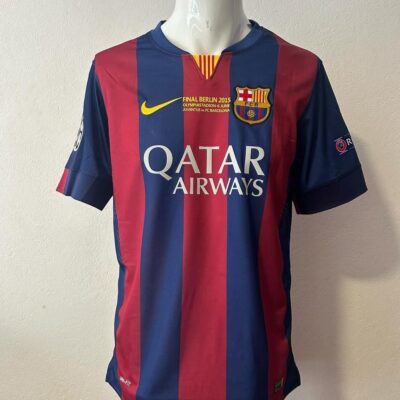 Camiseta Retro Barcelona Suarez 14/15 Talle L