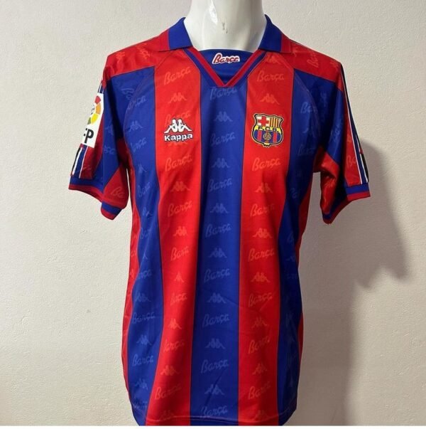 Camiseta Retro Barcelona Ronaldo 96/97 Talle L