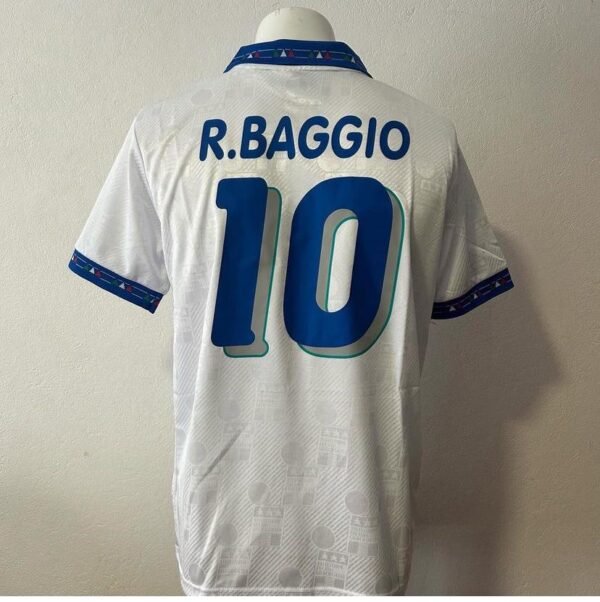 Camiseta Retro Iitalia Alternativa Baggio Talle L - Imagen 2