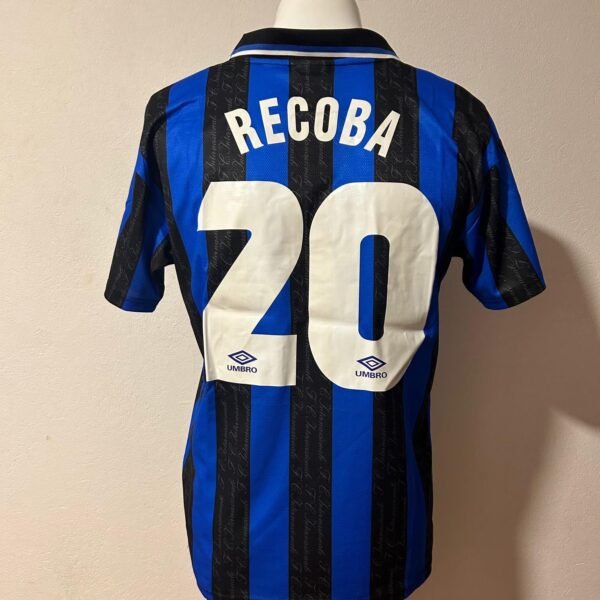 Camiseta Retro Inter Recoba 97/98 Talle S - Imagen 2