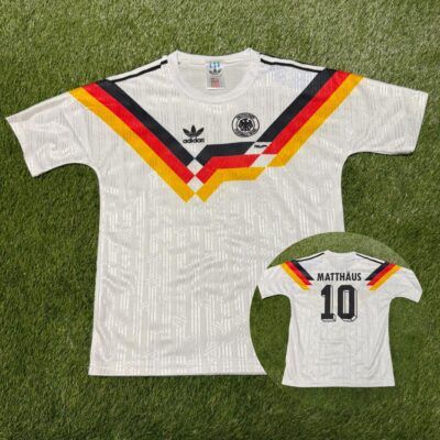 Camiseta Niño Retro Alemania 1990 Matthaus Talle 16