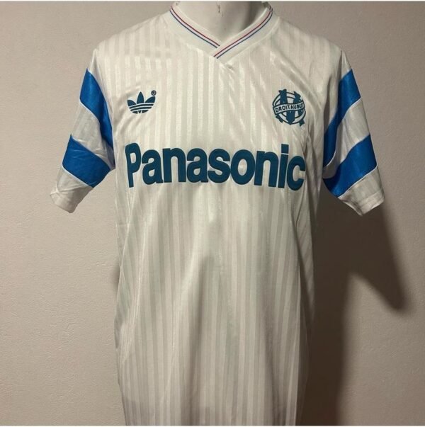 Camiseta Retro Marseille Franchescoli 92 talle L