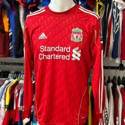 Camiseta Retro Liverpool Suarez 2010 talle L