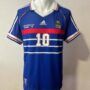 Camiseta Retro Francia 98 Zidane talle XXL