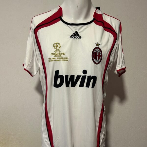 Camiseta Retro Milan Alternativa Kaka 06/07 talle XL