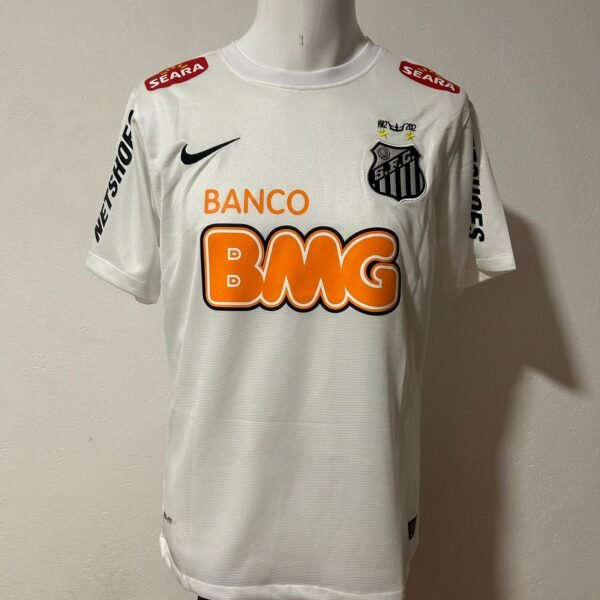 Camiseta Retro Santos Neymar 11/12 talle L