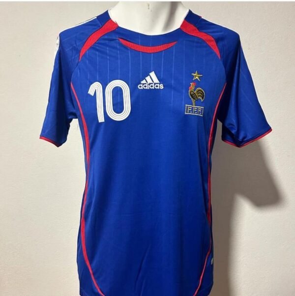 Camiseta Retro Francia titular Zidane 2006 talle XXL