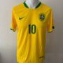 Camiseta Retro Brasil 2006 titular Ronaldinho talle XL