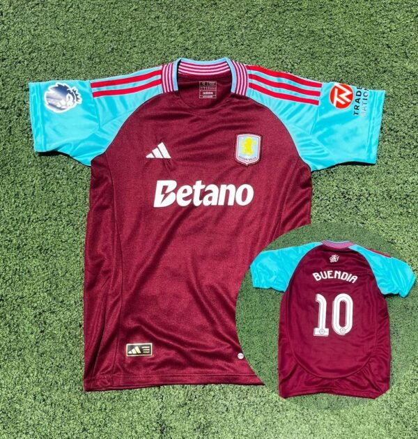 Camiseta Niño Aston Villa titular 2024/25 talle 14