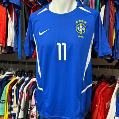 Camiseta Brasil 2002 alternativa Ronaldinho talle L