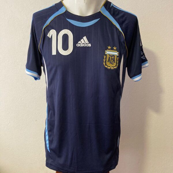 Camiseta Retro  Argentina Alternativa Riquelme 06 talle M