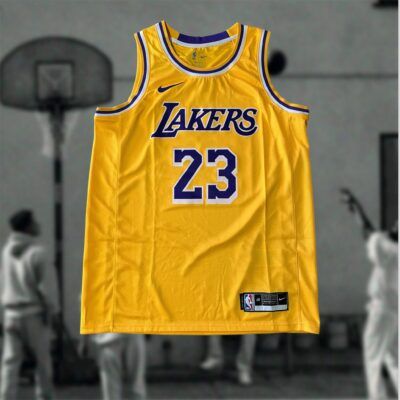 Camiseta NBA Lakers titular James talle L