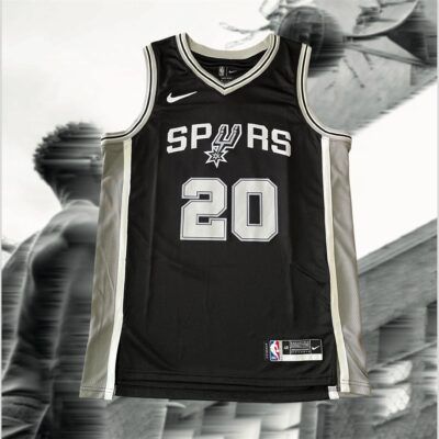 Camiseta NBA Spurs retro titular Ginobili talle L