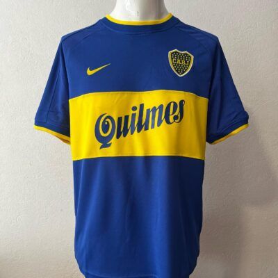 Camiseta Boca titular Roman 2000 talle XL