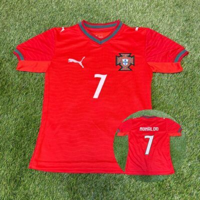 Camiseta Niño Portugal titular C.Ronaldo 2025 talle 12