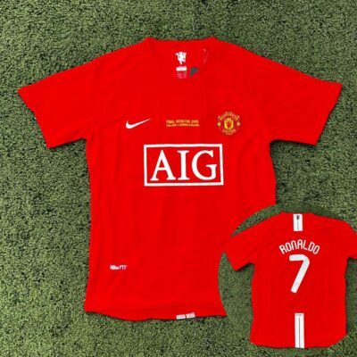 Camiseta Niño retro Manchester United 2008 C.Ronaldo talle 16