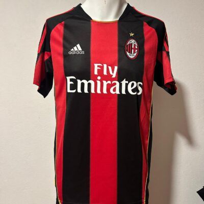 Camiseta Milan titular Ronaldinho 2010/11 talle S
