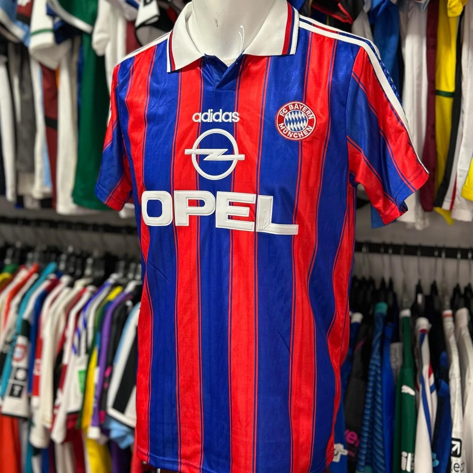 2036.jpeg Camiseta Bayer Munich Retro 1995/96 Klinsmann - Imagen 1