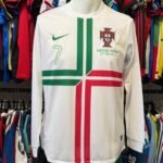 Camiseta Retro Portugal Alternativa C.Ronaldo 2012