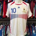 Camiseta Retro Francia Alternativa Zidane 06