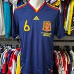 Camiseta Retro España Alternativa Iniesta 2010