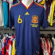 Camiseta Retro España Alternativa Iniesta 2010