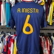 Camiseta Retro España Alternativa Iniesta 2010 - Imagen 2
