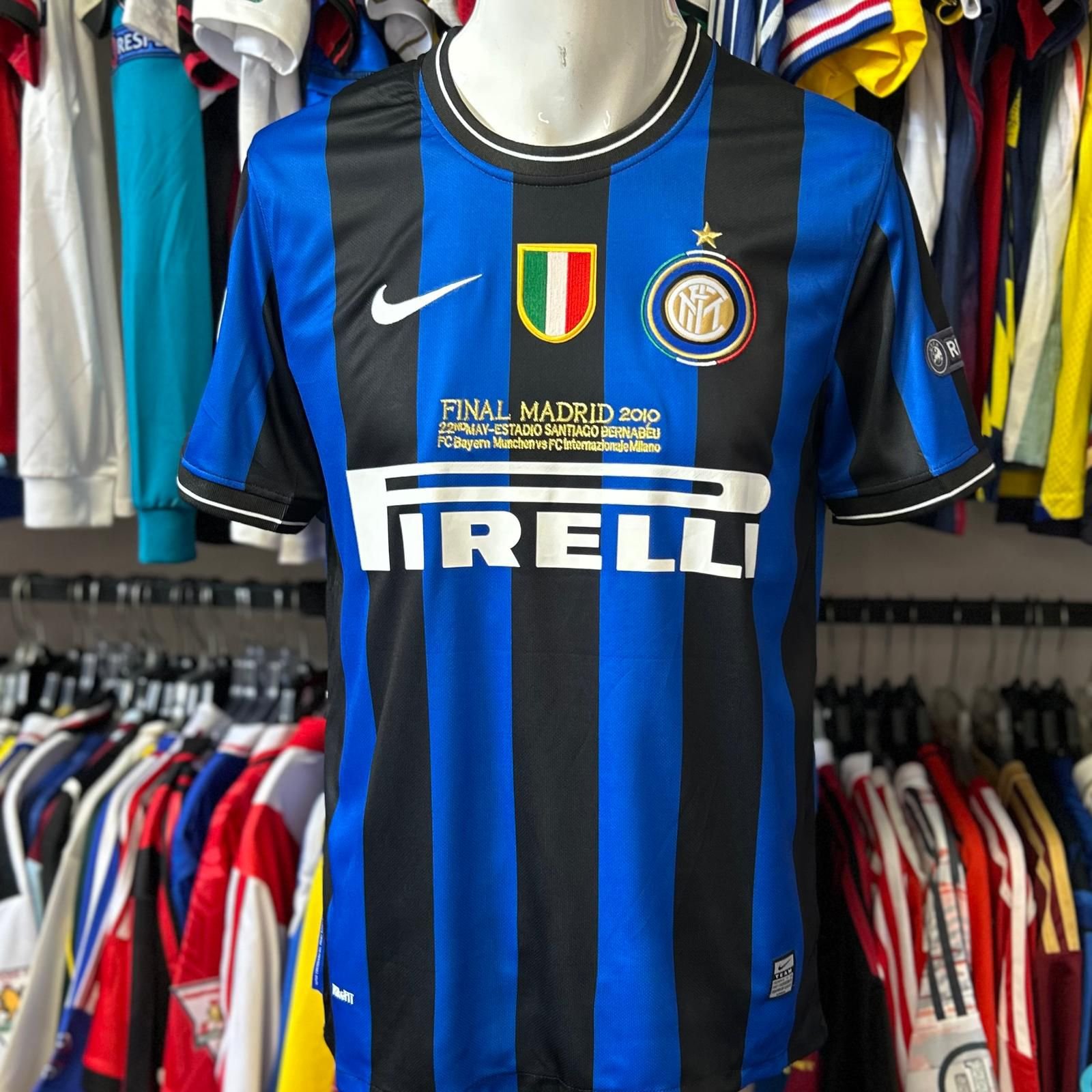 2340 Camieta Retro Inter 2010 Zanetti - Imagen 1