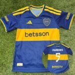 Camiseta Niño Boca Titular 2026 Paredes
