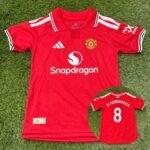 Camiseta Niño Manch. United Titular 26/27 B. Fernandes