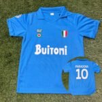 Camiseta Niño Retro Napoli Maradona