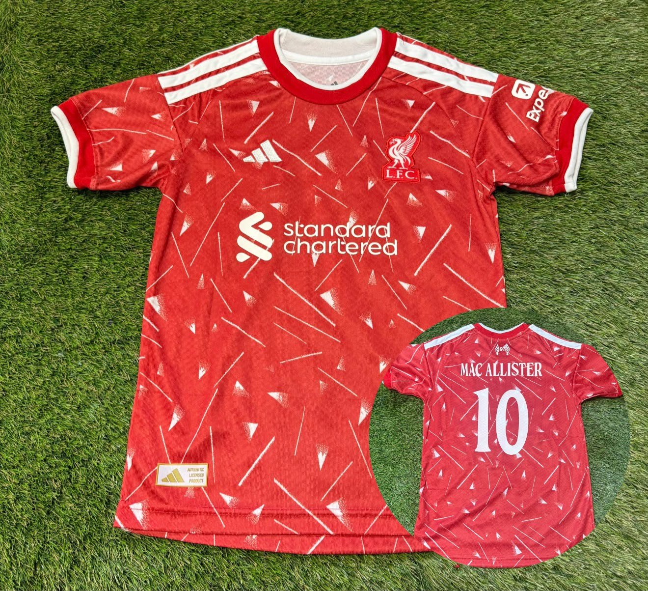 3165-3166-3167-3168-3169 Camiseta Niño Liverpool Titular 26/27 Mac Allister - Imagen 1