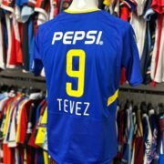 Camiseta Retro Boca Titular 2003 Tevez - Imagen 2